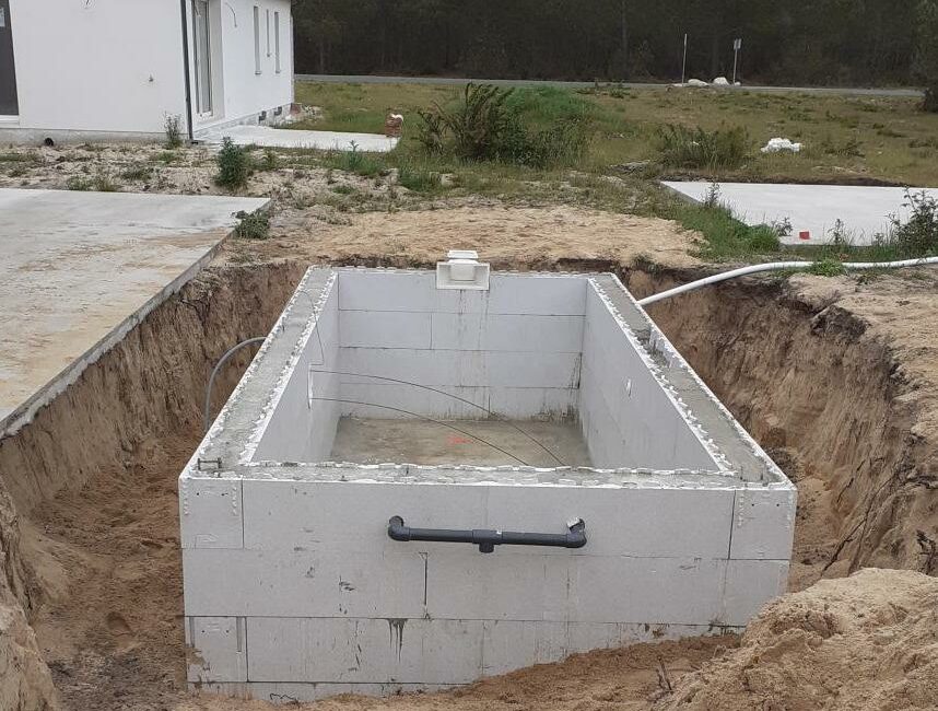 Piscine avec escalier VATT